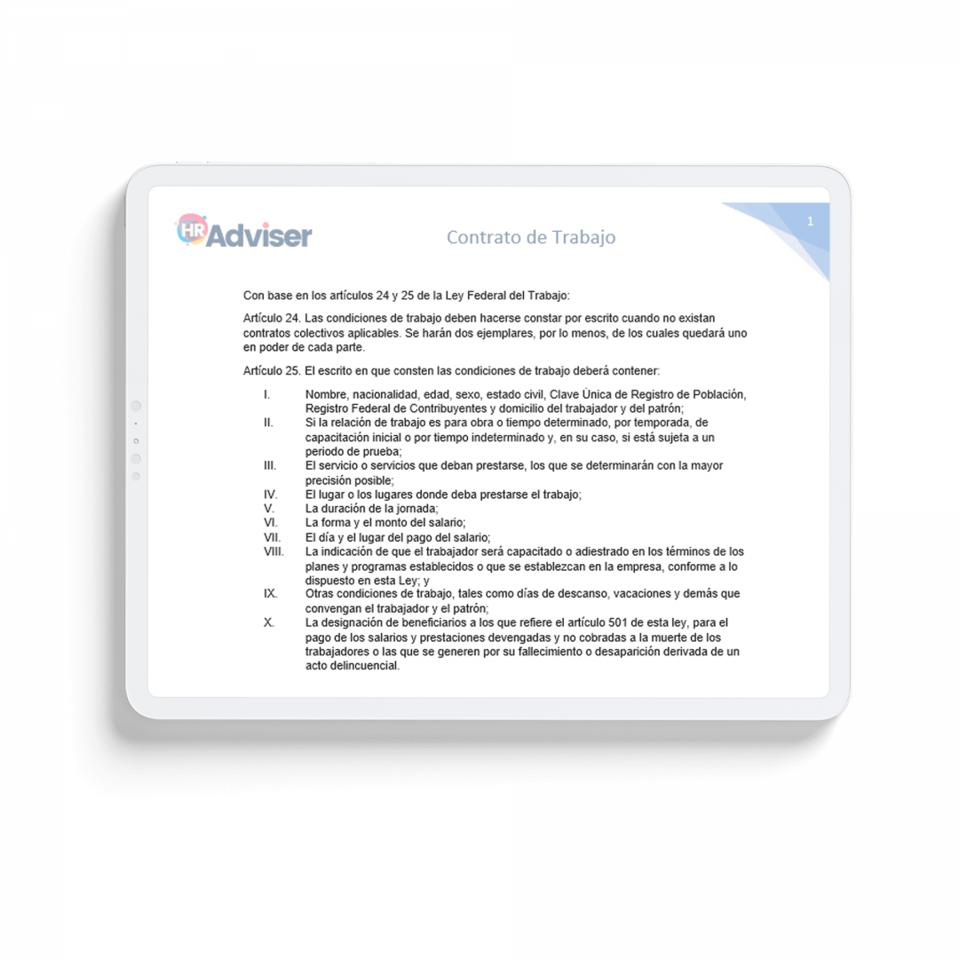 Contrato de Trabajo - Image 2