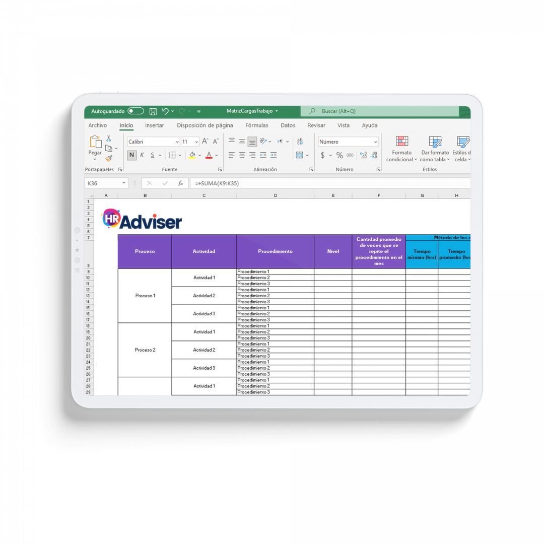 Matriz Cargas de Trabajo - Image 2